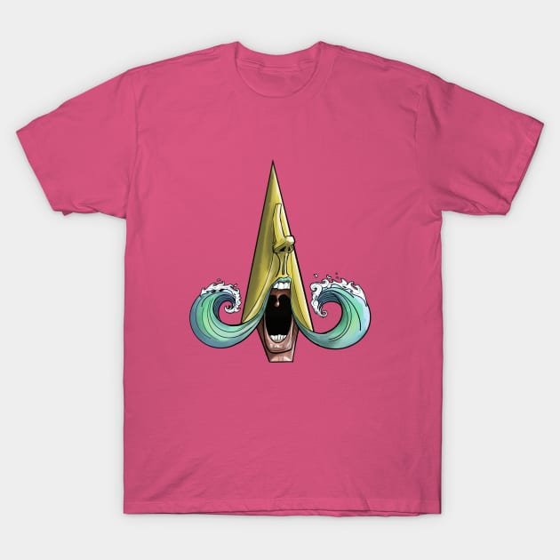 Neptune Singing T-Shirt by Yeti Slang 